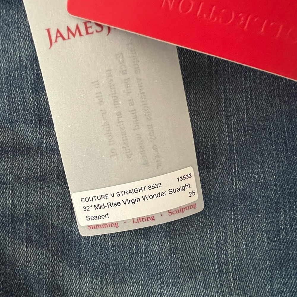 James Jeans size 25 32 inch inseam straight leg